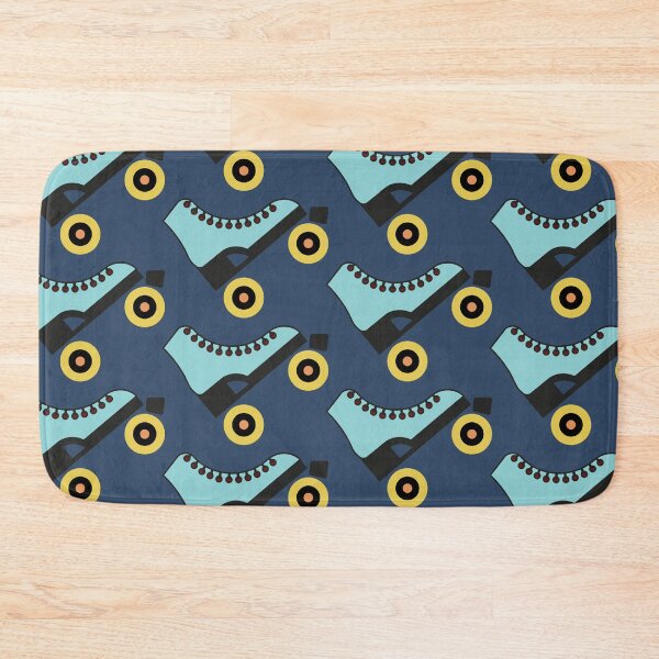 Item preview, Roller Skates Pattern (Blue/Yellow) designed and sold by Lightfield.