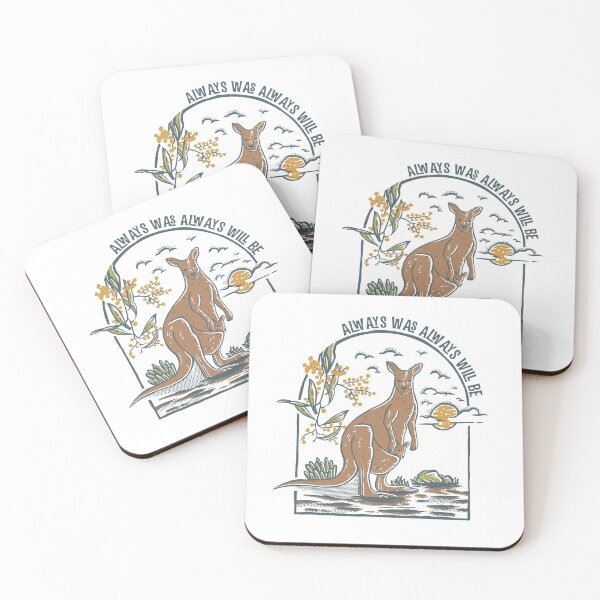 Item preview, Vintage style kangaroo  always was always will be designed and sold by Beautiful talented deadly .