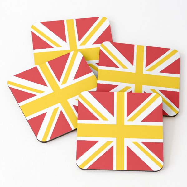 Item preview, Liverpool Red White Yellow Union Jack Flag designed and sold by Sporting Colour.