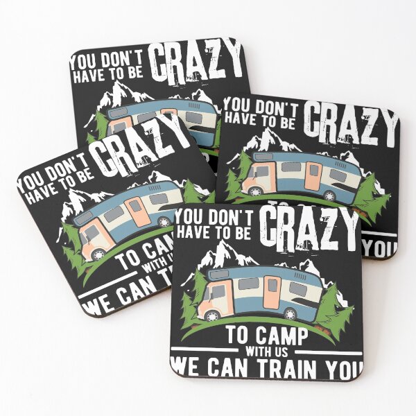 Item preview, Funny Camping Lover Crazy Camping Joke Gift Design Idea des product designed and sold by Lisbob.