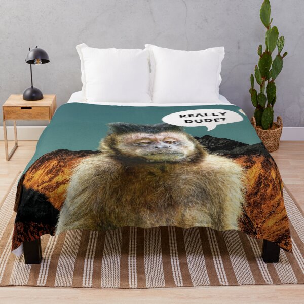 Item preview, Bored Thinking Monkey designed and sold by SolSel ⭐⭐⭐⭐⭐.