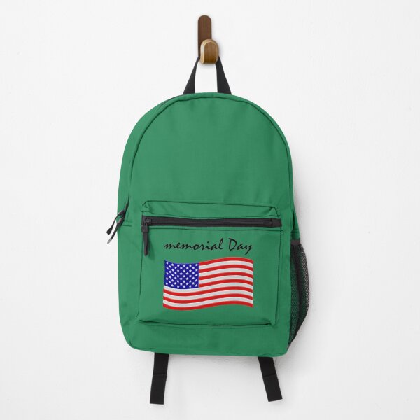 Item preview, USA flag with the inscription Happy memorial Day designed and sold by Galina Kostyaeva.