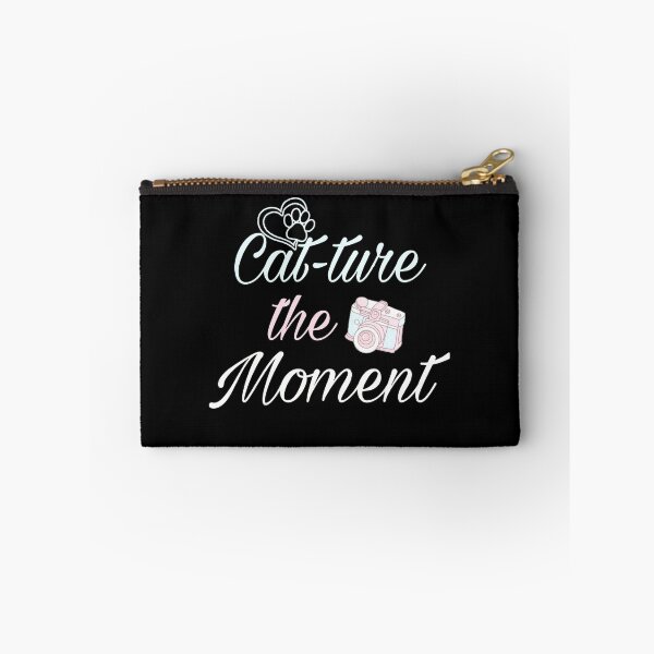 Item preview, Cat-ture the moment cat pun designed and sold by GoodyLeo.