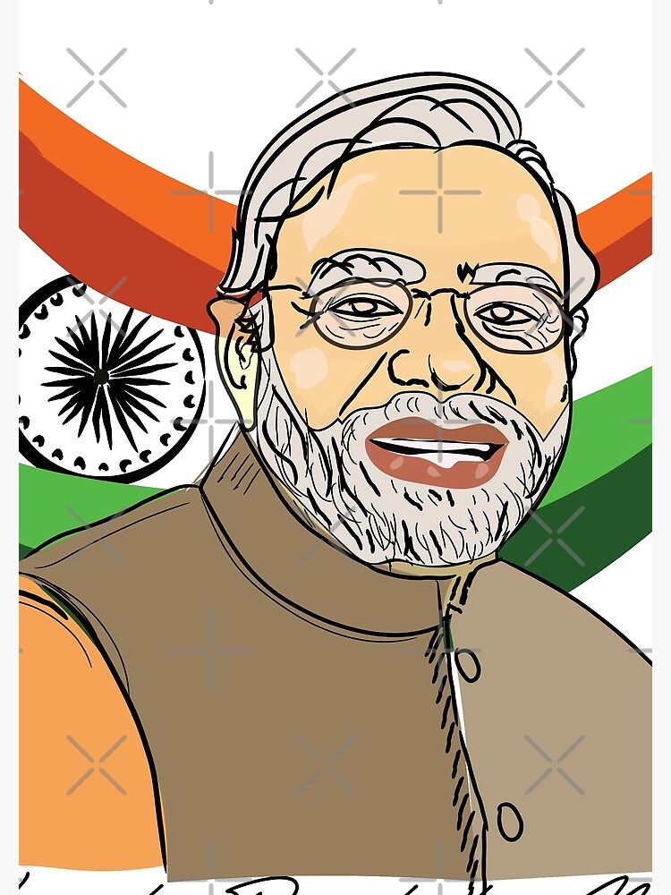 Narendra Modi Prime Minister India Stock Vector (Royalty Free) 1454717216 |  Shutterstock