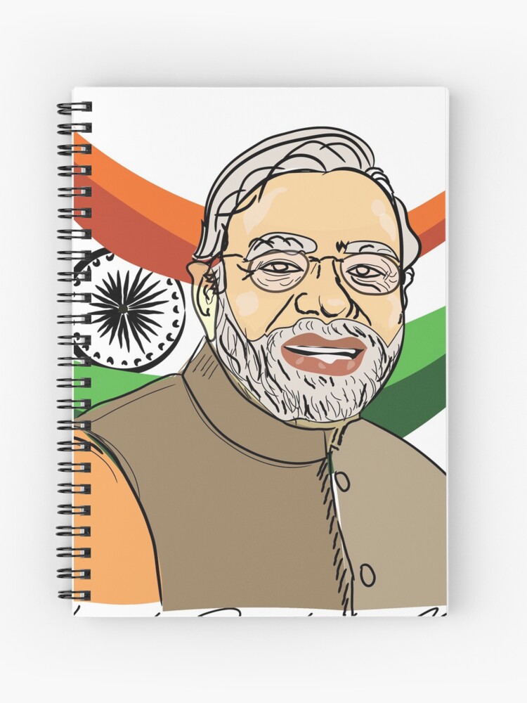 Narendra Modi Drawing With Oil Pastel / for Beginners / Drawing Narendra  Modi - YouTube