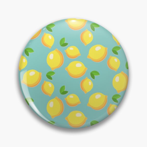 Item preview, Fresh Lemon Pattern Poster – Yellow Citrus Fruit Art designed and sold by Road To Track.