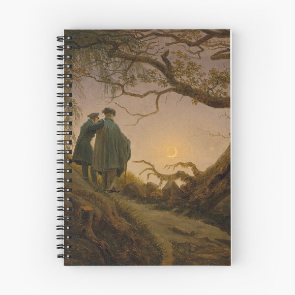 Item preview, Two Men Contemplating the Moon - Caspar David Friedrich designed and sold by themasters.