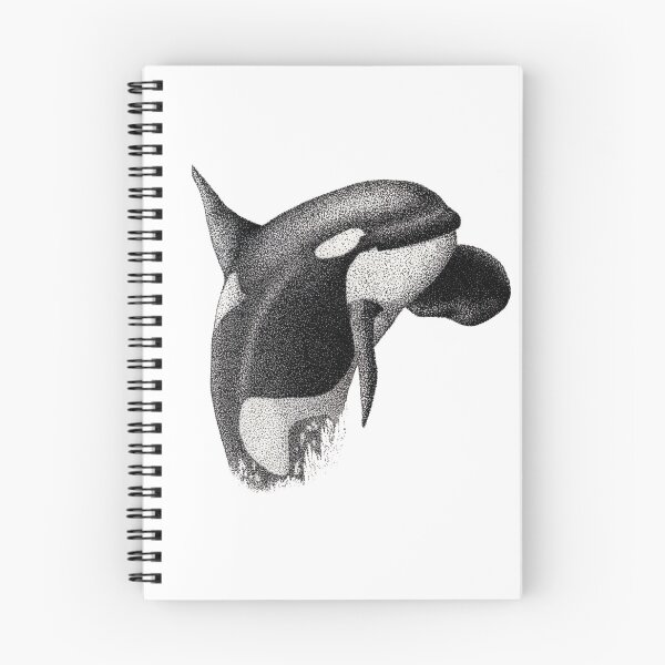 Item preview, Killer Whale Pointillism designed and sold by ArtyOrca.