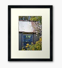 Old garden shed Framed Print