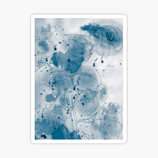 Summer blues Sticker