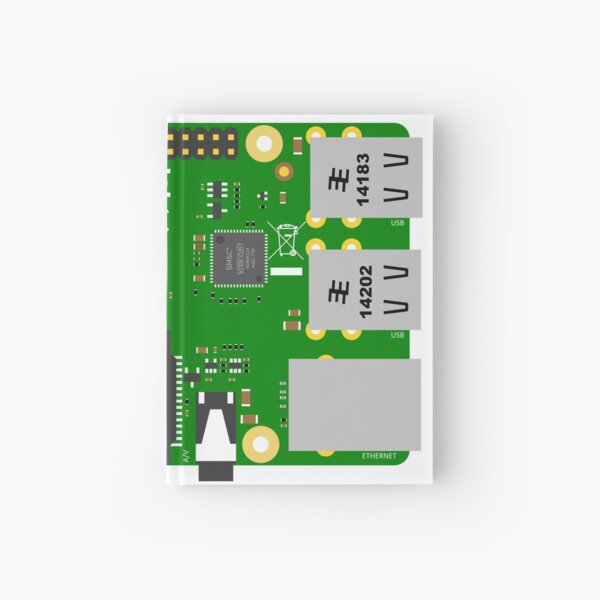 Raspberry Pi B + Hardcover Journal