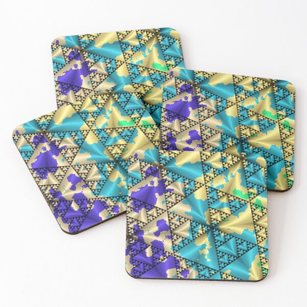 Item preview, Sierpinski Fractal Fantasy 5 designed and sold by Manny Lorenzo.