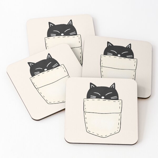 Item preview, Cat Hiding in Pocket designed and sold by JavierShih.