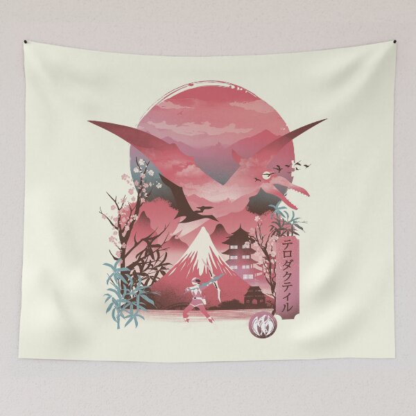 Item preview, Pink Range Ukiyo e designed and sold by Dan Elijah Fajardo.