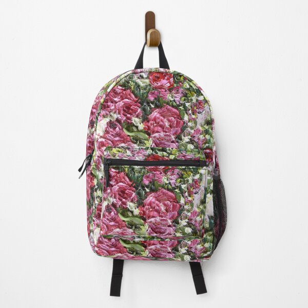 Item preview, Red and pink rose garden designed and sold by ElenaGalaxyArt.