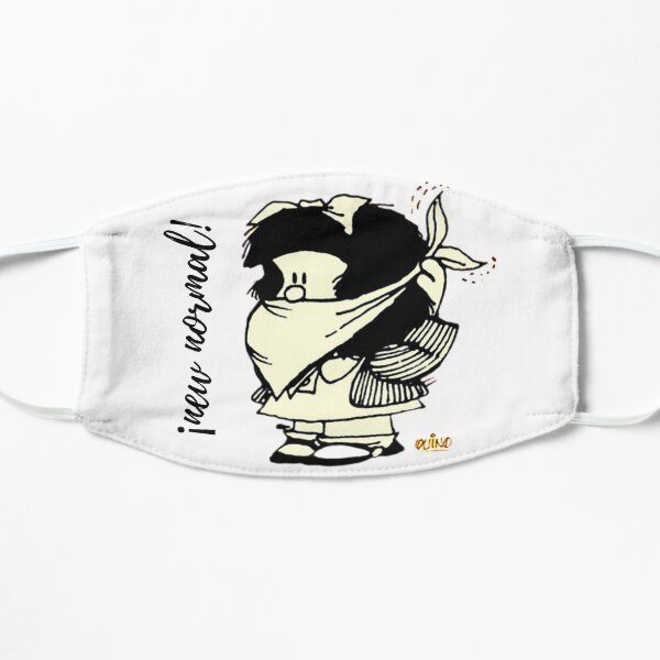 new normal Mascarilla plana