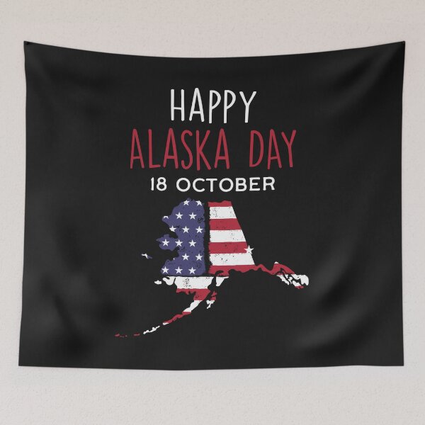 Item preview, Happy Alaska Day 18 october designed and sold by ShirtStar0815.