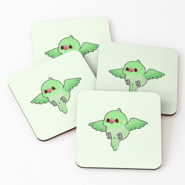Item preview, Flying Indian Ringneck - Green w/o Ring designed and sold by blirbos.
