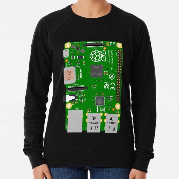 Raspberry Pi B + Lightweight Sweatshirt
