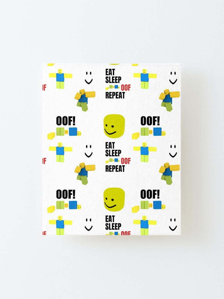 Roblox Oof Noobs Memes Sticker Pack Mounted Print By Smoothnoob Redbubble - roblox oof noobs memes sticker pack photographic print by smoothnoob redbubble