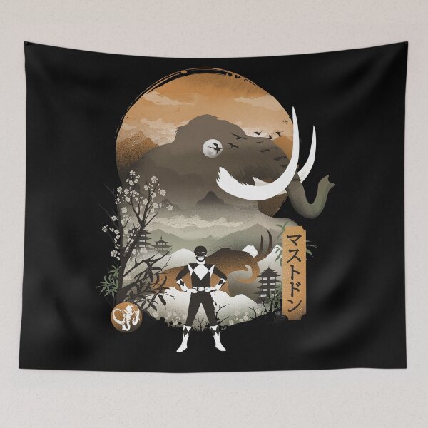Item preview, Black Ranger Ukiyo e designed and sold by Dan Elijah Fajardo.