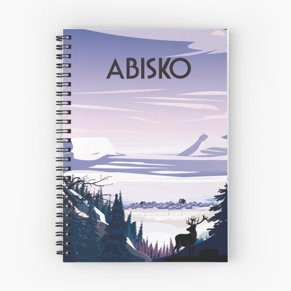 Item preview, Abisko sweden landscape poster designed and sold by Arctic frame studio.