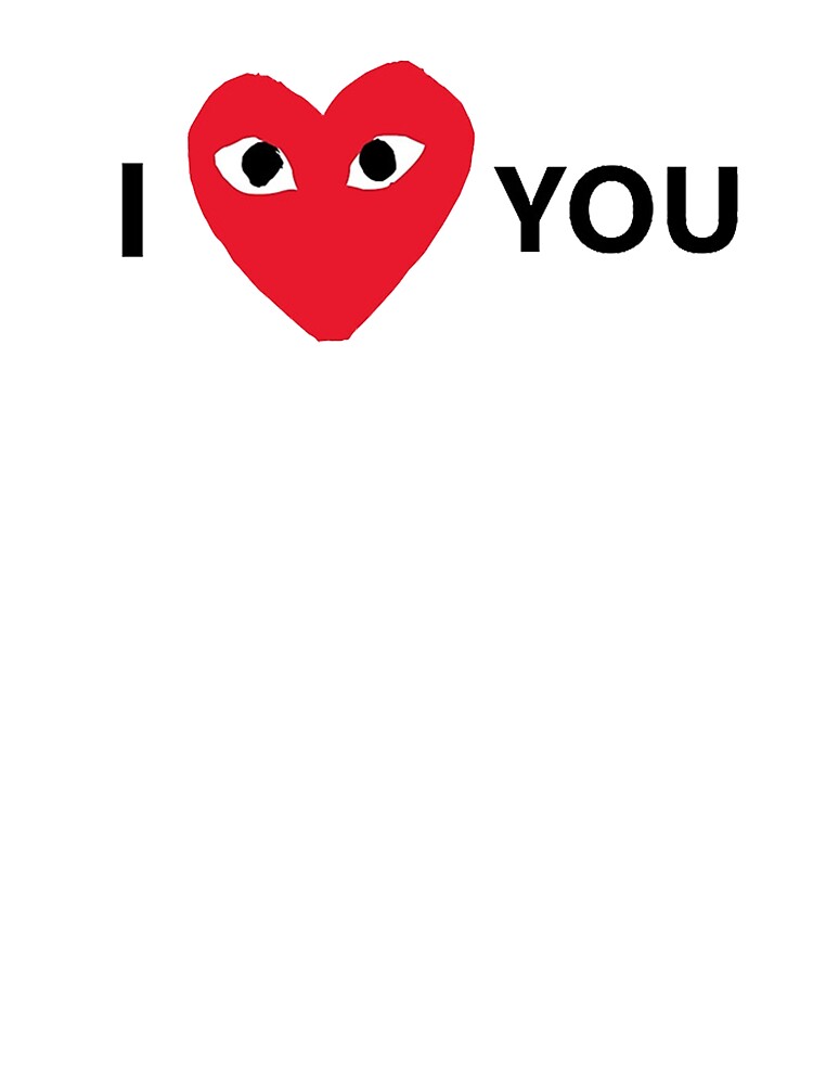 comme des garcons sticker