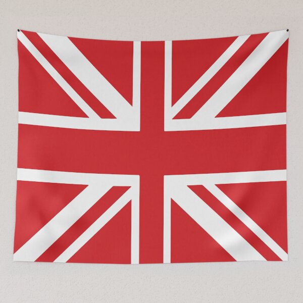 Item preview, Red & White Union Jack Flag designed and sold by Sporting Colour.