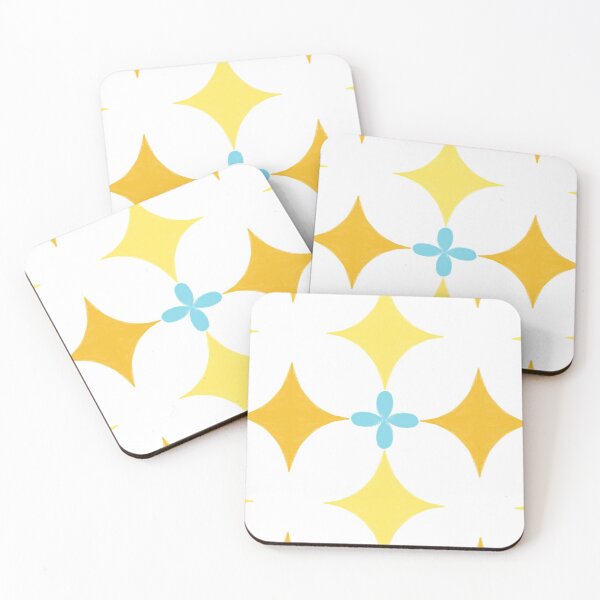 Item preview, handdrawn diamond and flower pattern designed and sold by studioMoSa.