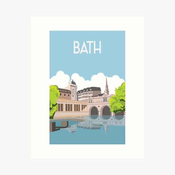 England city Bath Art Print