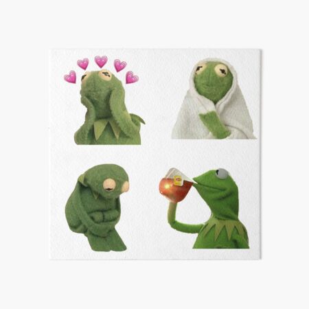 Kermit Art Board Print For Sale By Oricnsbelt Redbubble