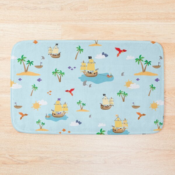Item preview, pirates theme pattern designed and sold by studioMoSa.