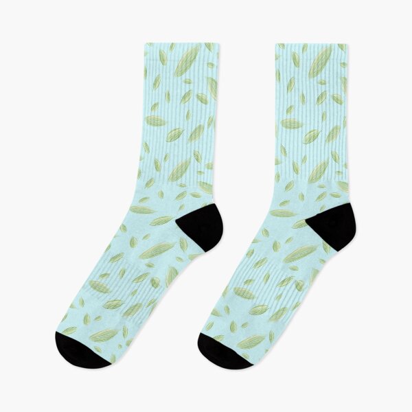 Item preview, fresh leaves mint green designed and sold by studioMoSa.