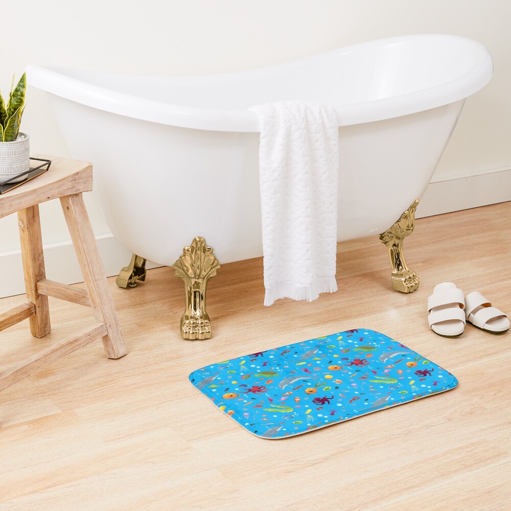 Item preview, Bath Mat designed and sold by studioMoSa.