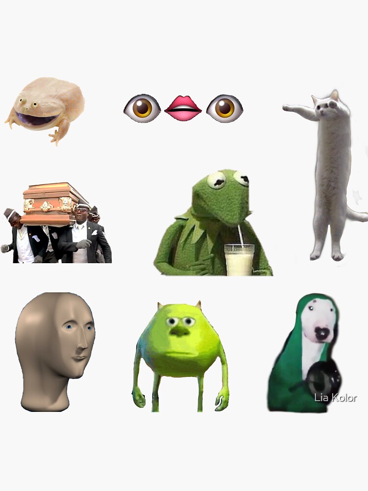 Shrek Meme Sticker for Sale by yeehawboyy