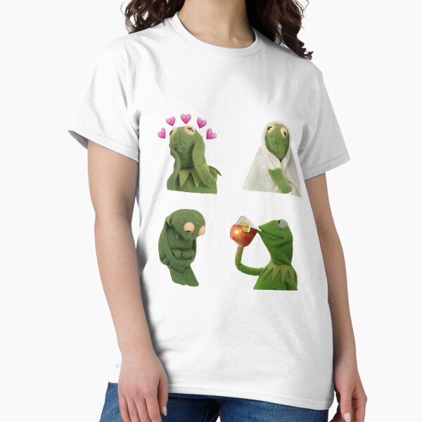 Item preview, Kermit meme sticker set designed and sold by Lia Kolor.