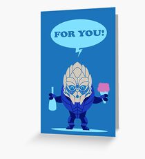 I brought wine Greeting Card