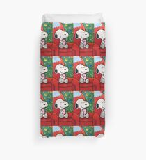 Snoopy happy christmas Duvet Cover