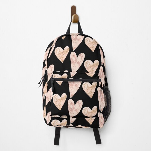Item preview, Rose Gold Marble Hearts designed and sold by VicEllisArt.