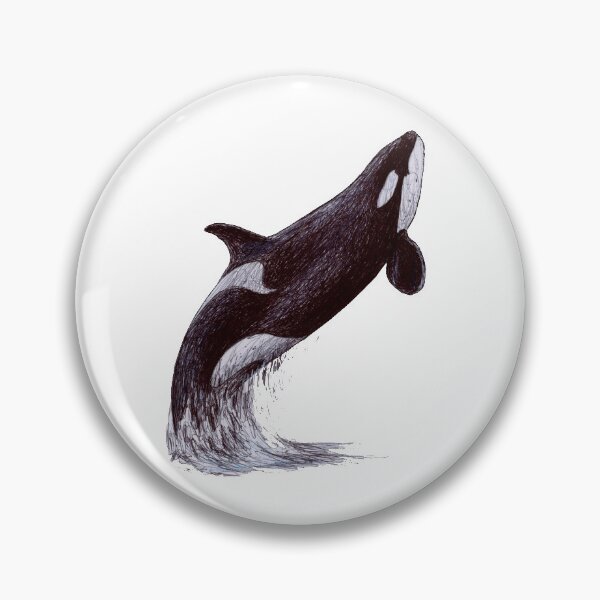 Item preview, Kalina the Killer Whale Scribble designed and sold by ArtyOrca.