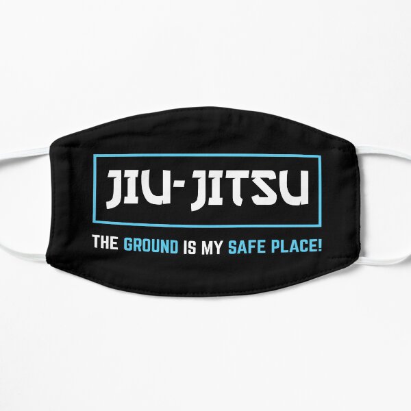 BJJ Jiu Jitsu The Ground Is My Safe Place Grappling Gift Mask