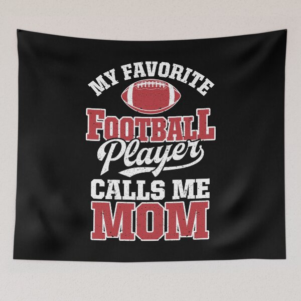 Item preview, My Football Player Calls Me Mom Shirt for Women Girls Mothers Day Gift designed and sold by LiqueGifts.