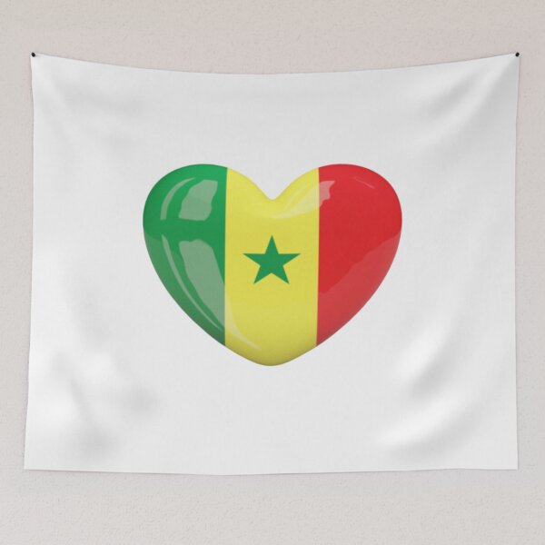 Item preview, Senegalese flag designed and sold by taveulrangue.