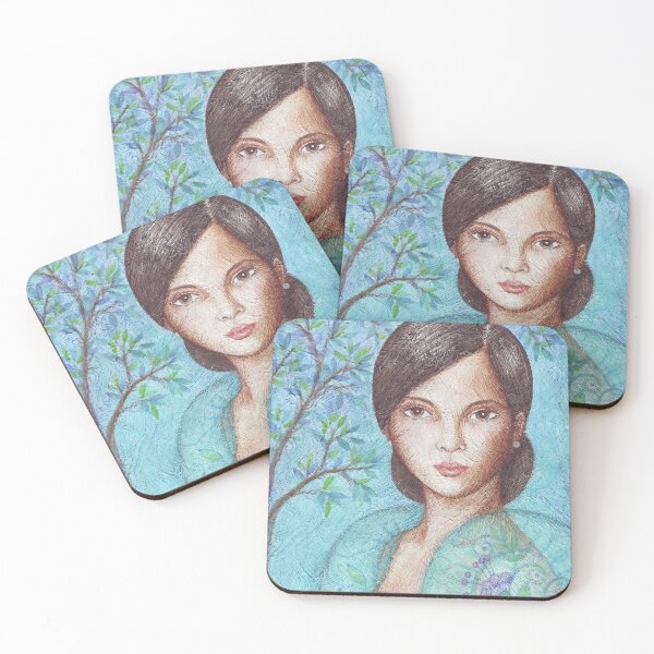 Item preview, Filipina in Blue designed and sold by papemelroti.