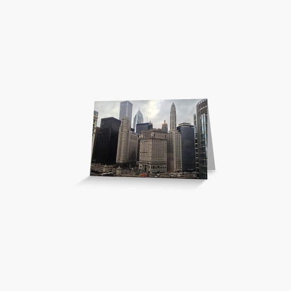 A Perspective of the City (2) Greeting Card
