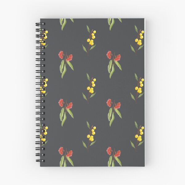 Item preview, Hand Painted Wattle and Bottlebrush Floral designed and sold by OnlyTheWild.