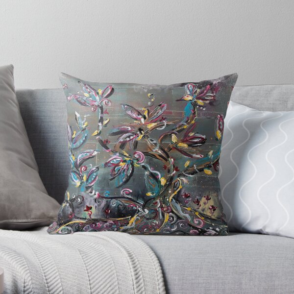 also old world ash Throw Pillow
