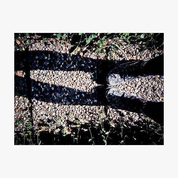 Doctor Martens and Cobblestones Photographic Print