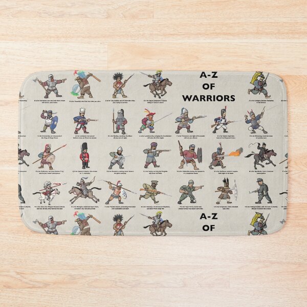 Item preview, A-Z Warriors designed and sold by foojer.