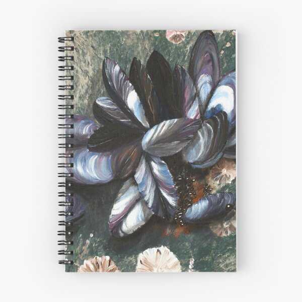 Item preview, Mussels and limpets on a rock designed and sold by Paulmayfield.